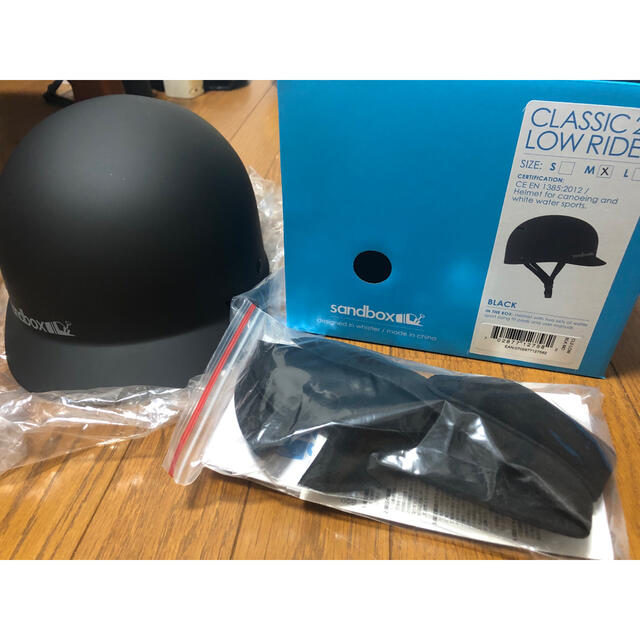 sand boxヘルメット　新品購入時13000円❗️1000円値下げ‼️