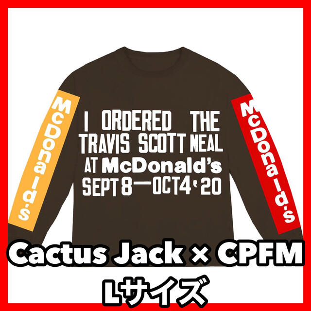 Cactus Jack × CPFM XLサイズ トラビススコット