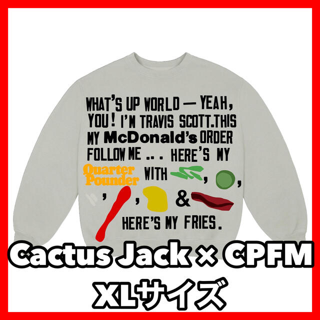 Cactus Jack × CPFM XLサイズ トラビススコット