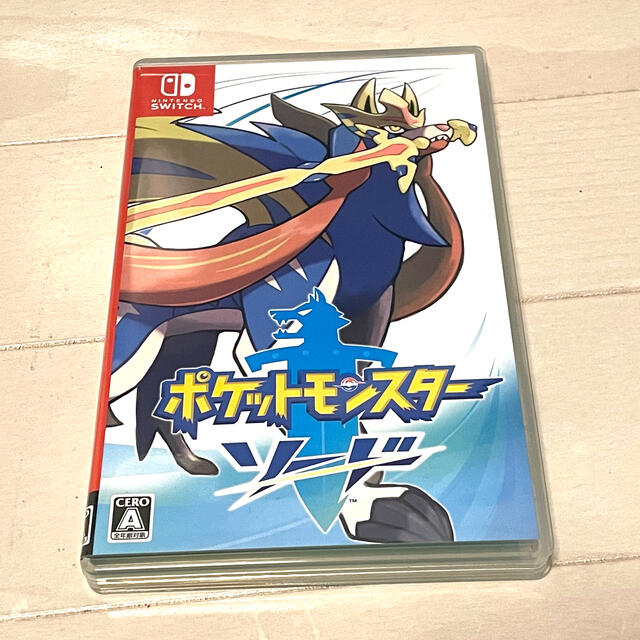 ポケモン(ポケモン)のポケットモンスター ソード / 任天堂Switch エンタメ/ホビーのゲームソフト/ゲーム機本体(家庭用ゲームソフト)の商品写真