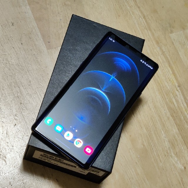 SAMSUNG Galaxy Note9 SM-N9600 オーシャンブルー 1