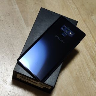 Galaxy - SAMSUNG Galaxy Note9 SM-N9600 オーシャンブルー中古 ...