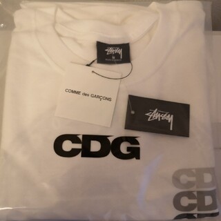 ステューシー(STUSSY)の新品 Mサイズ STUSSY CDG(Tシャツ/カットソー(七分/長袖))