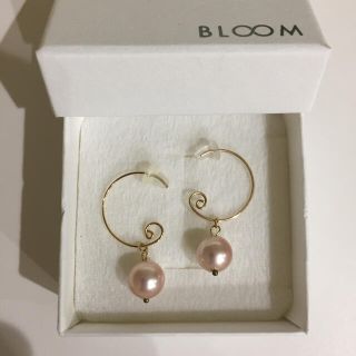 ブルーム(BLOOM)のbloom k14ゴールドフィルド フープピアス(ピアス)