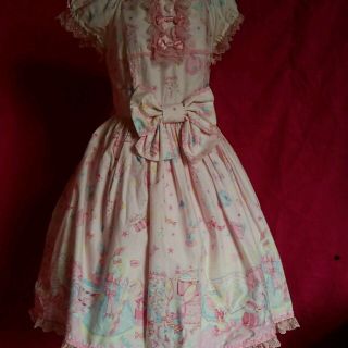 アンジェリックプリティー(Angelic Pretty)のドリーミードールハウス★OPセット(ひざ丈ワンピース)