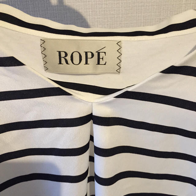 ROPE’(ロペ)のROPE♡ボーダーカットソー レディースのトップス(シャツ/ブラウス(半袖/袖なし))の商品写真