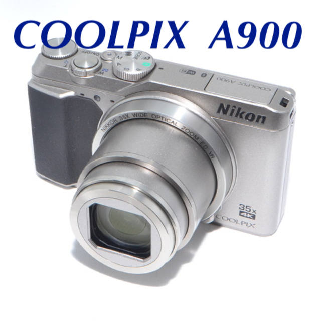 NIKON COOLPIX A900 シルバーカメラ