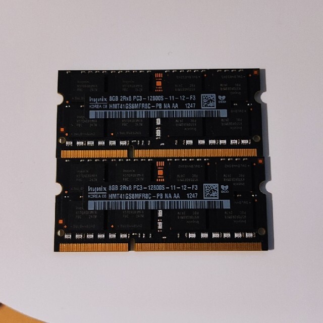 Hynix ddr3 12800s 8gb x 2 = 16gb