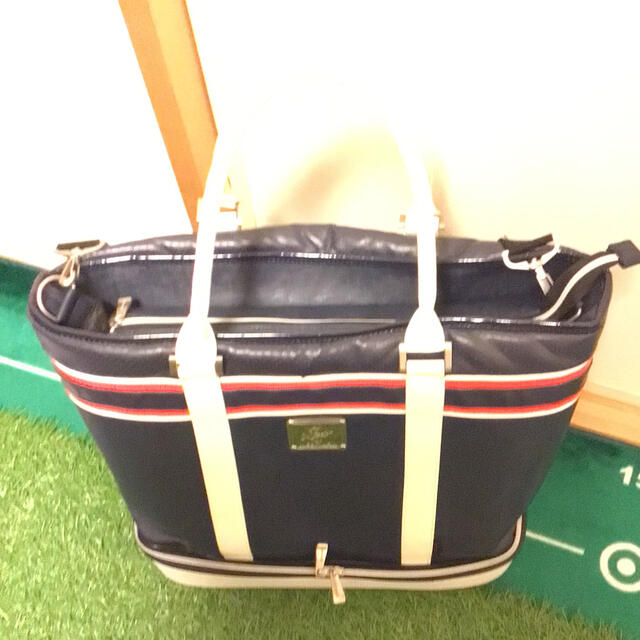 kissmark(キスマーク)のキスマーク　トートバック型２段式メンズゴルフボストンバック スポーツ/アウトドアのゴルフ(バッグ)の商品写真
