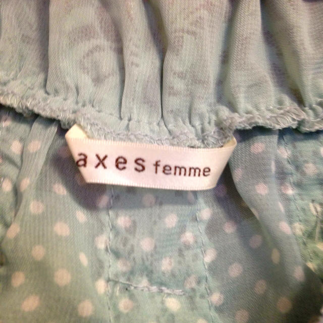 axes femme(アクシーズファム)のaxes tops 送込 レディースのトップス(カットソー(半袖/袖なし))の商品写真