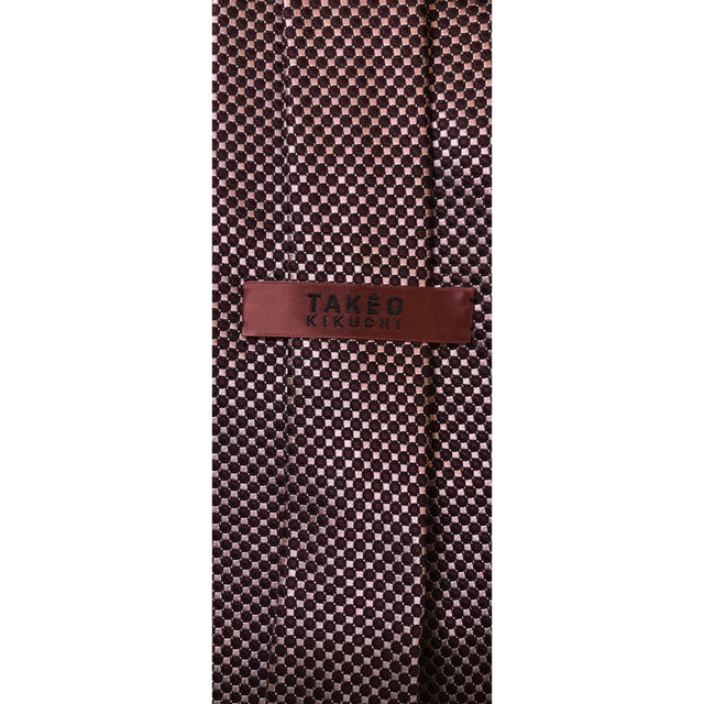 TAKEO KIKUCHI(タケオキクチ)の期間限定出品  タケオキクチ ネクタイ シルク100% 日本製 メンズのファッション小物(ネクタイ)の商品写真