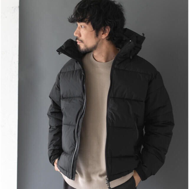 NANGA(ナンガ)のNANGA×DOORS AURORA アーバンリサーチ ドアーズ ブラック メンズのジャケット/アウター(ダウンジャケット)の商品写真