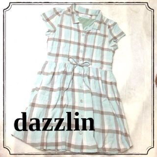 ダズリン(dazzlin)のdazzlinチェック柄シャツOP(ミニワンピース)