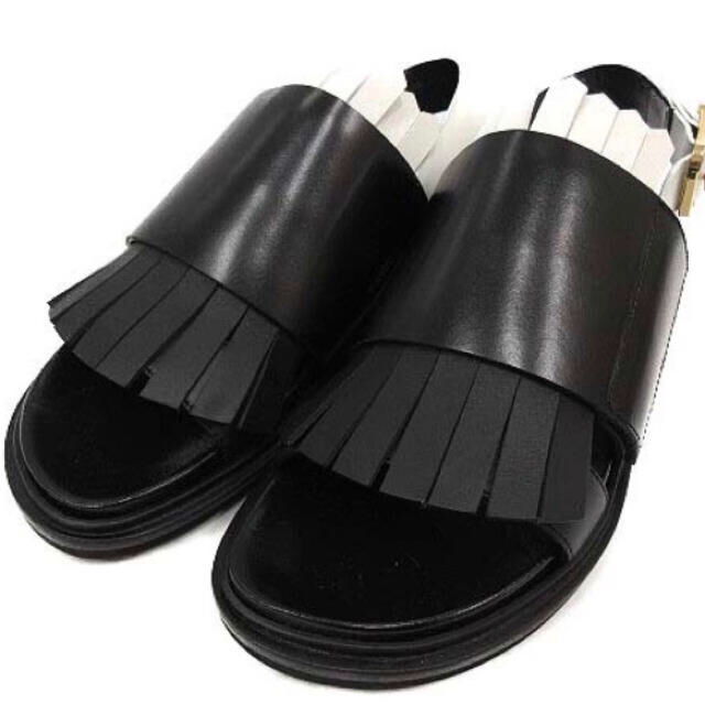MARNI マルニ ダブルフリンジフスベット 未使用 102600円 世界の 20124