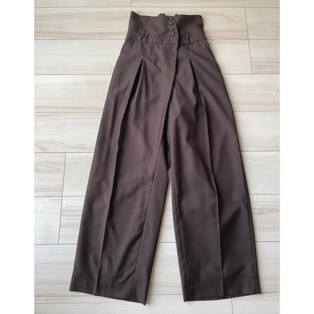 UNDRESSED HIGH WAIST TAPERED PANTS