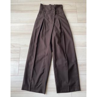 アメリヴィンテージ(Ameri VINTAGE)のUNDRESSED HIGH WAIST TAPERED PANTS(カジュアルパンツ)