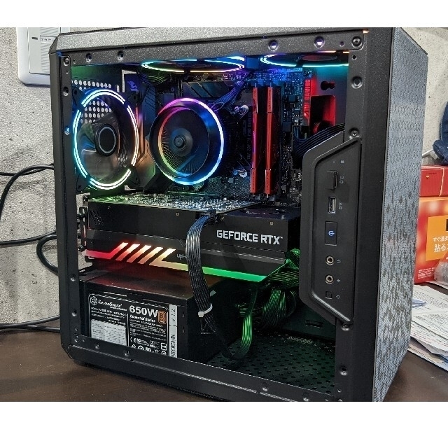 品質は非常に良い i5 9400F 搭載ゲーミングPC RTX2060SP デスクトップ