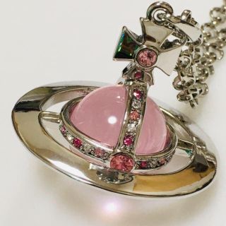 ヴィヴィアン ネックレス スモールオーブ ピンクシルバー tokotoko.jp