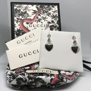 グッチ(Gucci)のGUCCI ピアス トリ blind for love(ピアス)