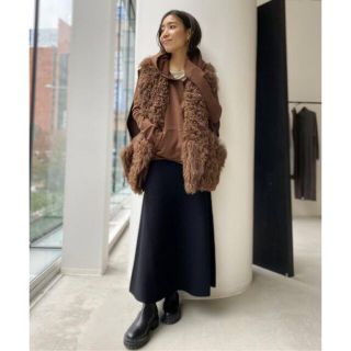 アパルトモンドゥーズィエムクラス(L'Appartement DEUXIEME CLASSE)のL'Appartement アパルトモン Knit Long Skirt(ロングスカート)