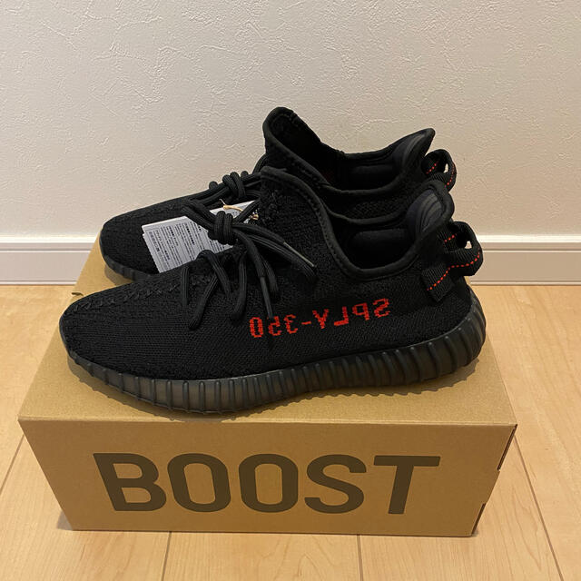 アディダス イージーブースト350 V2 ブラック レッドYeezy