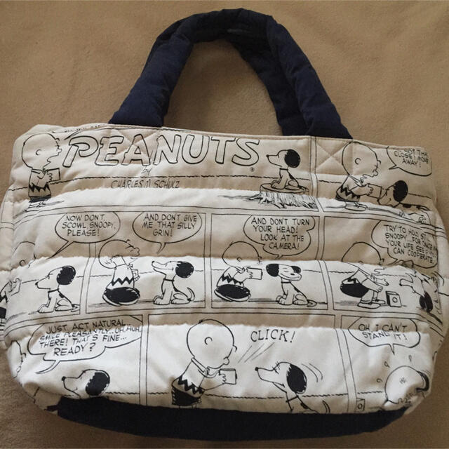 PEANUTS(ピーナッツ)のROOTOTE フェザールートートバッグ スヌーピー PEANUTS エンタメ/ホビーのアニメグッズ(その他)の商品写真