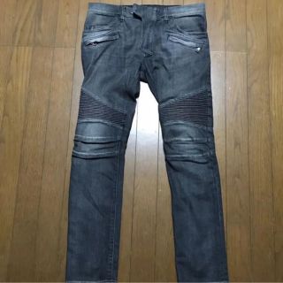 バルマン(BALMAIN)のデニム バルマン バイカー　デニム　ジーンズ サイズ30(デニム/ジーンズ)