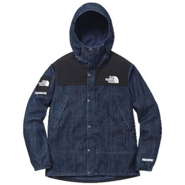 Supreme north face mountain light デニム