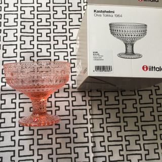 イッタラ(iittala)の新品　イッタラ　カステヘルミ　サーモンピンク(食器)