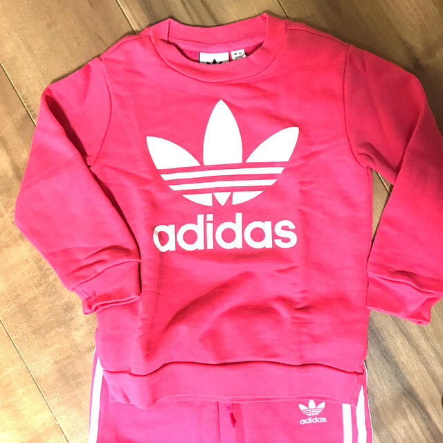 adidas(アディダス)のアディダス　セットアップ キッズ/ベビー/マタニティのキッズ服女の子用(90cm~)(その他)の商品写真