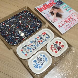 新品！inred付録 ムーミントレイ(その他)