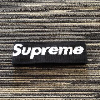 シュプリーム(Supreme)のsupreme18FW headband newera ヘアバンド黒(その他)