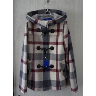 バーバリーブルーレーベル(BURBERRY BLUE LABEL)の限定 ブルーレーベルクレストブリッジ バーバリーブルーレーベル ダッフルコート(ダッフルコート)