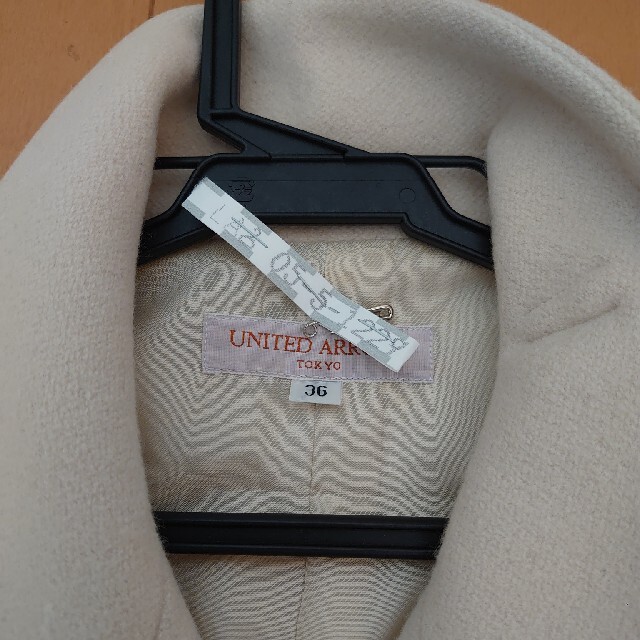 UNITED ARROWS(ユナイテッドアローズ)のユナイテッドアローズ　ウールコート レディースのジャケット/アウター(その他)の商品写真