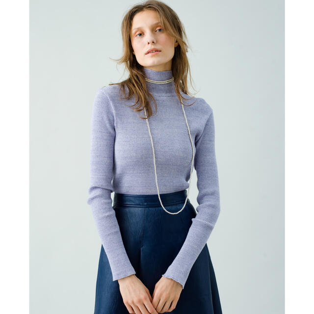 Ron Herman AURALEE Giza Rib Turtle Neck