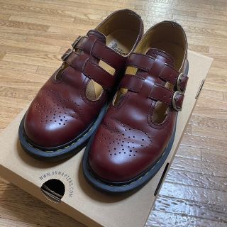 ドクターマーチン(Dr.Martens)のDr.martens ドクターマーチン　メリージェーン　チェリーレッド(ローファー/革靴)