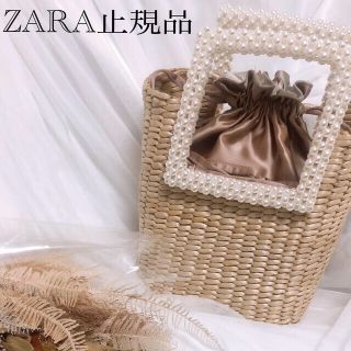 ザラ(ZARA)のZARA かごバック　週末限定値下げ(かごバッグ/ストローバッグ)