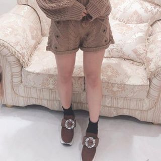 スワンキス(Swankiss)のSwankiss ニット ショートパンツ(ミニスカート)