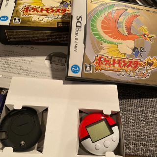 ポケモン(ポケモン)のポケウォーカー付き、ポケットモンスター ハートゴールド DS(携帯用ゲームソフト)