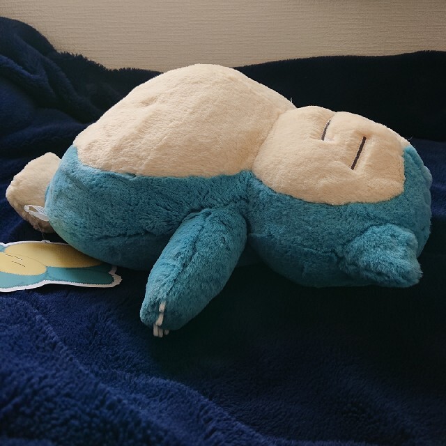 ポケモン - ふわふわ抱きぬいぐるみ カビゴンの通販 by ダッフィ ポケモン - ふわふわ抱きぬいぐるみ カビゴンの通販 by ダッフィ