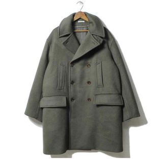 AURALEE BEAVER MELTON P-COAT olive(ピーコート)