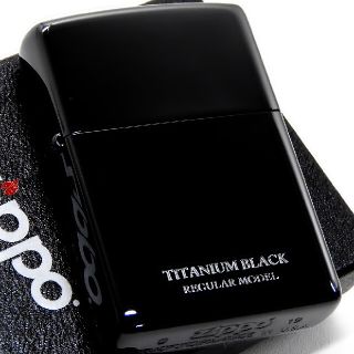 ジッポー(ZIPPO)の(送料込み)ZIPPO◇TITANIUM BLACK/漆黒ボディ◇新品◇ジッポ(タバコグッズ)