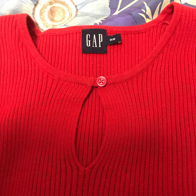 GAP(ギャップ)の(赤) GAP セーター レディースのトップス(ニット/セーター)の商品写真