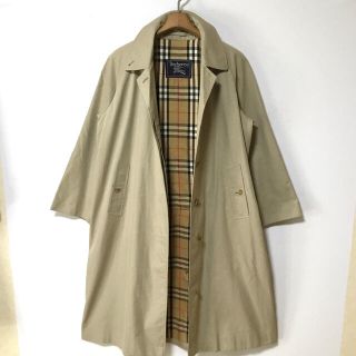 充実の品ジャケット/アウター希少美品!イングランド製 バーバリープローサム ノバチェック