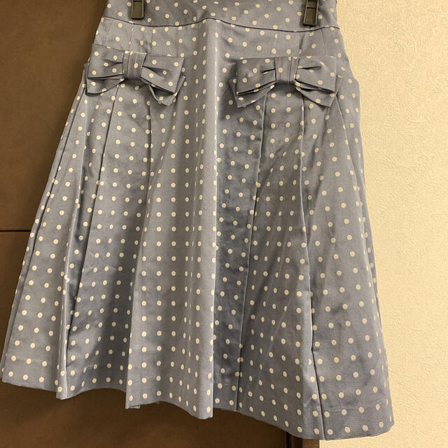 janemarple dot jacquard tuck スカート