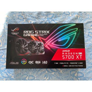 エイスース(ASUS)のASUS ROG-STRIX-RX5700XT-O8G-GAMING(PCパーツ)