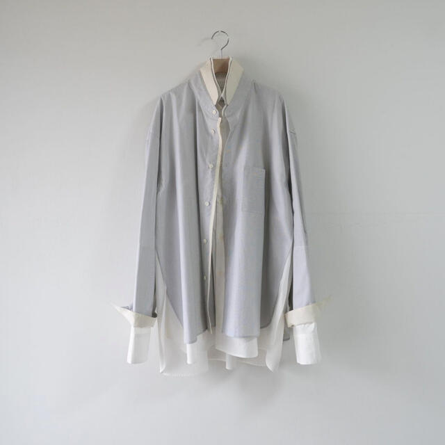 stein 21ss OVERSIZED 4LAYERED SHIRT