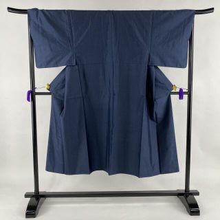 男着物 美品 優品 身丈140cm 裄丈66cm 正絹 【中古】(着物)