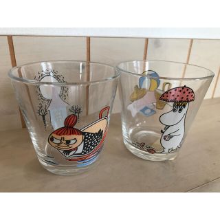 イッタラ(iittala)の【ittala イッタラ ムーミン 】★リトルミィ&フローレン　グラス(グラス/カップ)