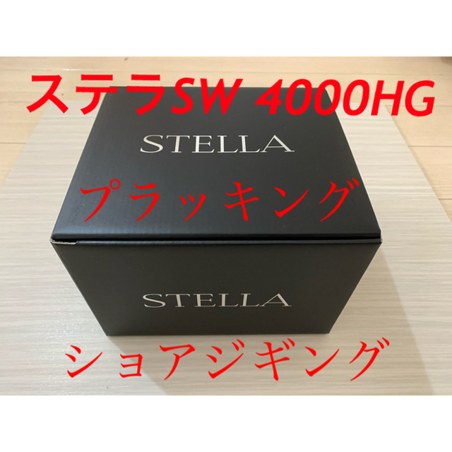 ステラ【新品・送料込】ステラ ＳＷ 4000ＨＧ